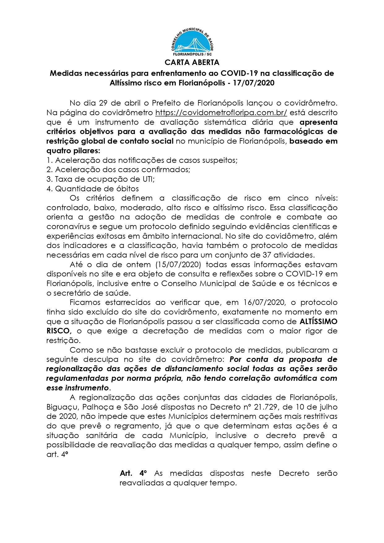 Presidente do CRA-RS assina carta aberta sobre a importância da ciência e  da vacina contra a Covid-19 - Notícias - CRA-RS